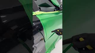 Celtics Green Wrapped BMW X6M Ballin Like Tatum asmr automobile wrap carwrap wrapping bmwx6 [upl. by Hymie]