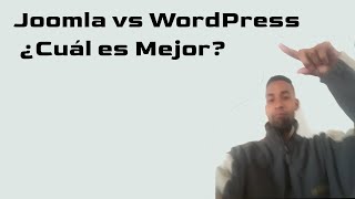 Joomla vs WordPress  ¿Cuál es Mejor [upl. by Enicul]