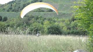 Gleitschirmfliegen an der Bergehalde Ensdorf [upl. by Orteip]