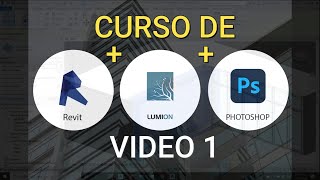 Curso de Revit  Lumion  Photoshop [upl. by Wymore]