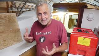 Bulwark caps and the engine roomlazarette Building a cruising sailboat  SV Tapatya EP150 [upl. by Froehlich]