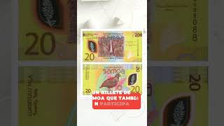 Billete 20 Tala de samoacompitiendo por ser el billete más hermoso del mundo 2024 [upl. by Perlie393]