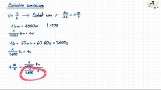 Zusammengesetzte Einheiten umrechnen [upl. by Kelula]