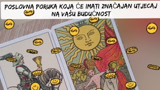 🍀 ✨️ POSLOVNA PORUKA koja će imati ZNAČAJAN UTJECAJ na Vašu budućnost 🤩⚡️🥳 astrochiictarot [upl. by Airdna]