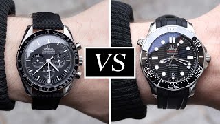 OMEGA Seamaster 300m VS OMEGA Speedmaster [upl. by Alysia]