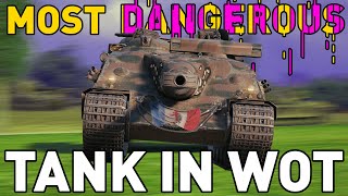 Most DANGEROUS Tank in World of Tanks [upl. by Kcitrap265]