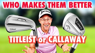 Who Makes The Best Players Iron  Titleist or Callaway [upl. by Greenwell]