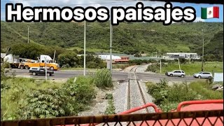 En TREN pasando por hermosos PAISAJES de Jalisco México 🇲🇽 Train Travel [upl. by Orest]