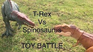 TREX VS SPINOSAURUS  Who is the deadliest [upl. by Young]