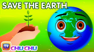 Here We Go Round the Mulberry Bush  Save the Earth from Global Warming  ChuChu TV [upl. by Hawker]