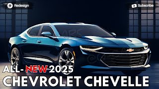 2025 Chevrolet Chevelle Revealed  One The Most Anticipated Sedan [upl. by Idelson]