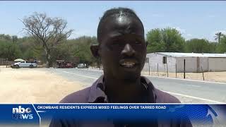 Okombahe residents express mixed feelings over tarred road  nbc [upl. by Gilberta]