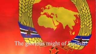 Anthem of the Union of Socialist Eurasia  quotMarch of the USEquot  quotEurasia Foreverquot [upl. by Ahsataj446]