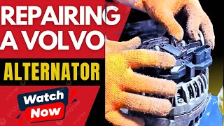 Repairing A Volvo Alternator [upl. by Aleek]