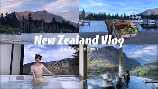 🇳🇿vlog 뉴질랜드 워홀 10  나홀로 퀸즈타운 여행 1  퍼그버거  너겟포인트 스파  파타고니아 초콜렛 [upl. by Alatea686]