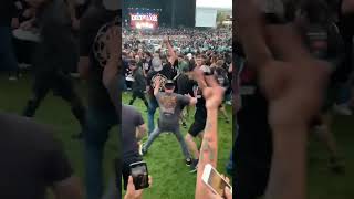 Knocked Loose “counting worms”  isleta Amphitheater grey day tour [upl. by Decker]