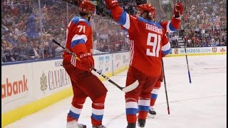 Finland Vs Russia  2016 World Cup of Hockey  Highlights [upl. by Josh]