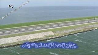 Afsluitdijk aerial shots Holland [upl. by Kciremed728]