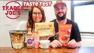 Trying 6 New items at Trader Joe’s in May 2024 [upl. by Anahsat]