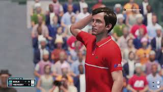 AO Tennis 2  Alexander Bublik vs Daniil Medvedev Tokyo 2020 [upl. by Aivatra]