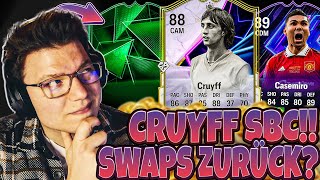 SWAPS SIND ZURÜCK🔥😍 CRUYFF SBC KOMMT🤔  EA FC 25 ULTIMATE TEAM [upl. by Loux296]