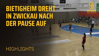 BSV Sachsen Zwickau  SG BBM Bietigheim  Highlights  7 Spieltag HBF  SDTV Handball [upl. by Noellyn]