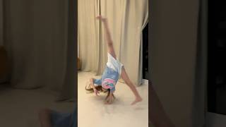 Learning cartwheel in gymnastics [upl. by Angadreme]