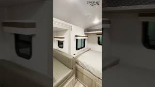 Look Inside the 2022 Forest River Rockwood Geo Pro 20BHS Travel Trailer [upl. by Vic]