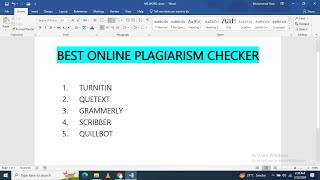 Best online plagiarism checker tools [upl. by Cheke723]