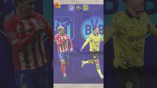 UEFA Champions League Quarter Final Draws ytshorts football footballedits [upl. by Naejeillib]