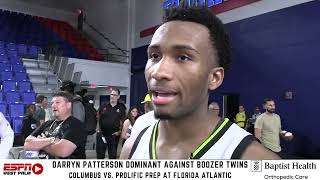 5star KU commit Darryn Peterson dominates Boozer twins FULL HIGHLIGHTS  interview [upl. by Nehte608]