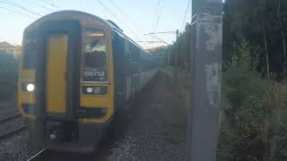 158758 approaches Kirkstall Forge 29824 [upl. by Ecinreb293]