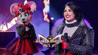 The Masked Singer  Demi Lovato  Performances and Reveal [upl. by Knorring344]