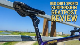 Red Shift Shock Stop Suspension Seatpost Review  The Ultimate Gravel Bike Upgrade [upl. by Rella]