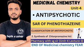 Antipsychotic  phenothiazeine  SAR OF Phenothiazeine  classification of antipsychotic  synthesis [upl. by Evelc]