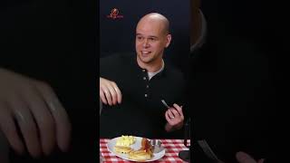 Picky Eater Tries Breakfast FIRST Time foodreview chicken foodie foodie reaction comedy [upl. by Yardley]