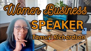 Women Business Expo and Conferences in San Francisco Tamuri Richardson [upl. by Lennahs]