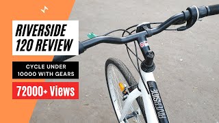 Btwin Riverside 120 Review  Hybrid Cycle  Best Hybrid Under 12000  VeloCrushIndia [upl. by Tormoria]