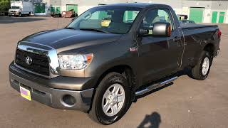 2007 Toyota Tundra 4x4 Single Cab Long Box [upl. by Pernas472]