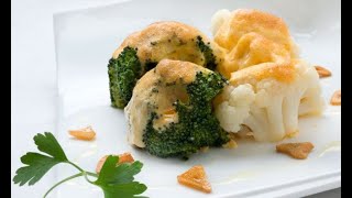 Receta de coliflor y brócoli con mahonesa de pimentón  Karlos Arguiñano [upl. by Christalle]