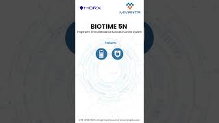 BioTime 5N Fingerprint Time Attendance amp Access Control System [upl. by Anelav]