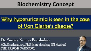 Why hyperuricemia is seen in the case of Von Gierke’s disease [upl. by Retep]