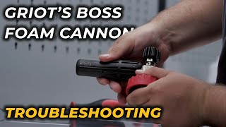 Troubleshooting Tips for the BOSS Foam Cannon from Griots [upl. by Ossie]