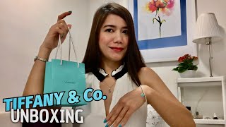 Return to Tiffany Blue Heart Tag Bead Bracelet Unboxing I Tiffany amp Co [upl. by Feinstein]