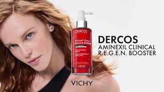 DERCOS Aminexil Clinical REGEN Booster  Hair Renewing Serum  Vichy Laboratoires [upl. by Low]