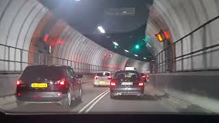 A drive through the Blackwall Tunnel London [upl. by Lauritz535]