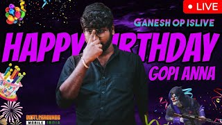 Happy Birthday gopi anna party with ganesh op family bgmilive [upl. by Ishii]