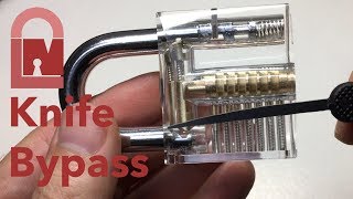 296 Double Locking Padlock Knife Bypass Explained [upl. by Solomon]