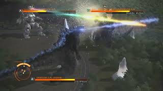 GODZILLA PS4  Godzilla 2019 and Super MechaGodzilla vs SpaceGodzilla [upl. by Syl]