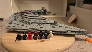 LEGO  ResurgentClass Star Destroyer  Star Wars Episode VIII Custom Set Review [upl. by Sayer]